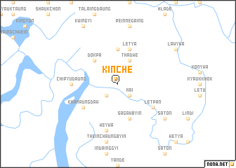 map of Kinche