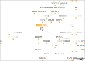 map of Kinchil