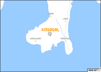 map of Kindadal