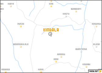 map of Kindala