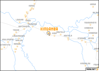 map of Kindamba