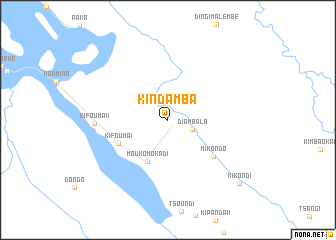 map of Kindamba