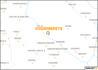 map of Kindanba Poto
