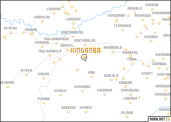 map of Kindanba