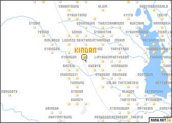 map of Kindan