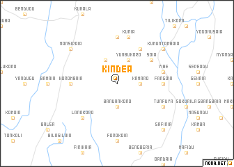 map of Kindea