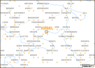 map of Kindel