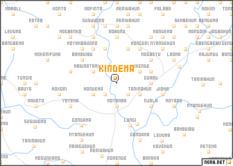 map of Kindema