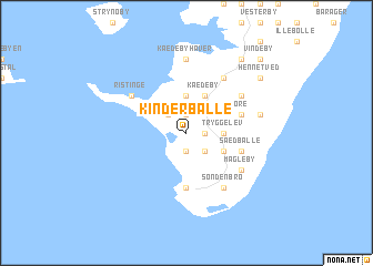 map of Kinderballe