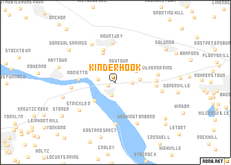 map of Kinderhook