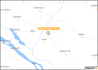 map of Kinderhook