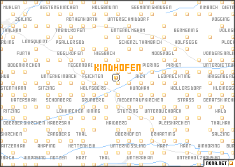 map of Kindhofen