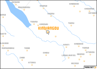 map of Kindiangou