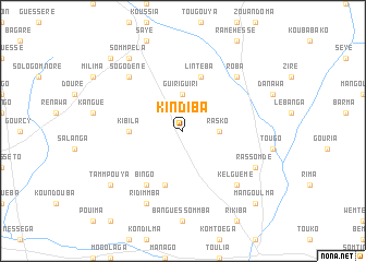 map of Kindiba