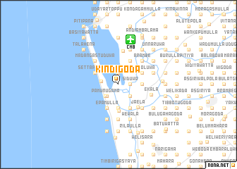 map of Kindigoda