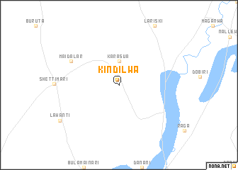 map of Kindilwa