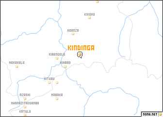 map of Kindinga