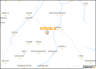 map of Kindiola