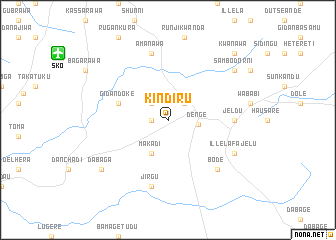 map of Kindiru