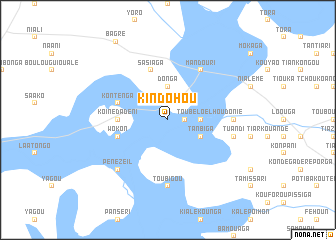 map of Kindohou