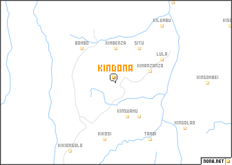 map of Kindona