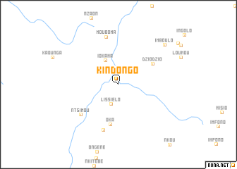 map of Kindongo