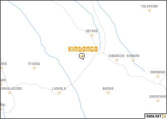 map of Kindongo