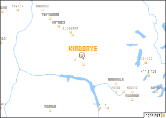 map of Kindonye