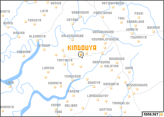 map of Kindouya
