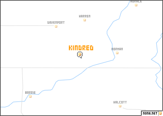 map of Kindred