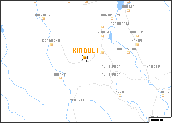 map of Kinduli