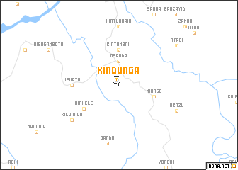 map of Kindunga