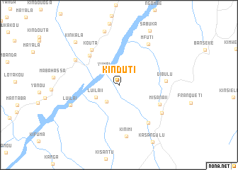 map of Kinduti