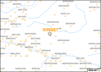 map of Kine Det