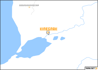 map of Kinegnak