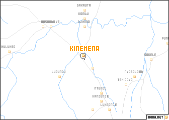 map of Kinemena