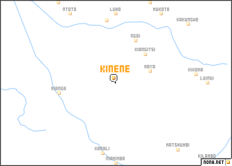 map of Kinene