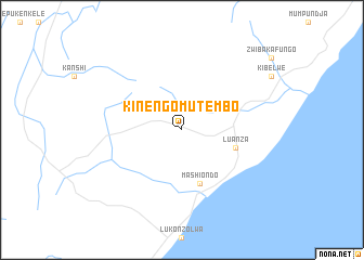 map of Kinengo-Mutembo