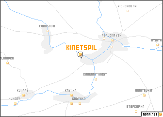 map of Kinets\