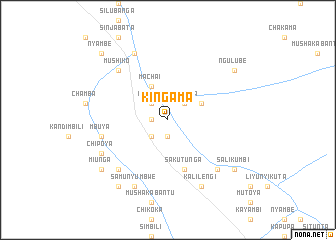 map of Kingama