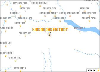 map of King Amphoe Si That