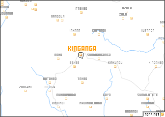 map of Kinganga