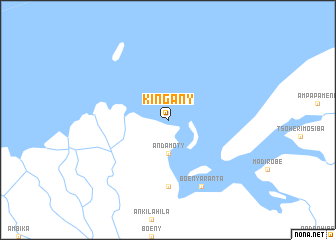 map of Kingany