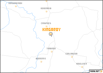 map of Kingaroy