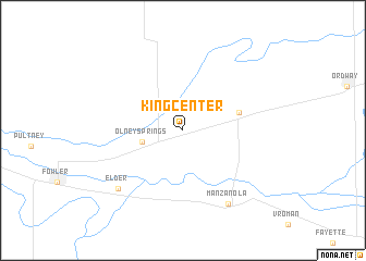 map of King Center