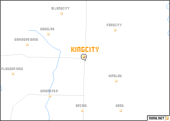 map of King City