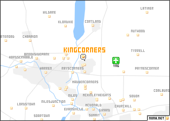 map of King Corners