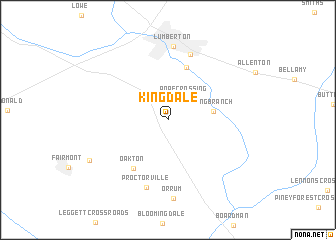 map of Kingdale