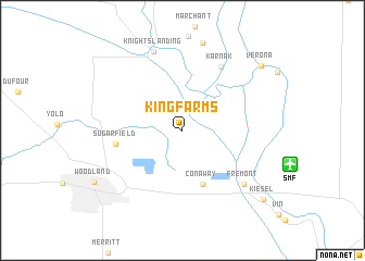 map of King Farms