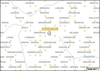 map of Kinghkin